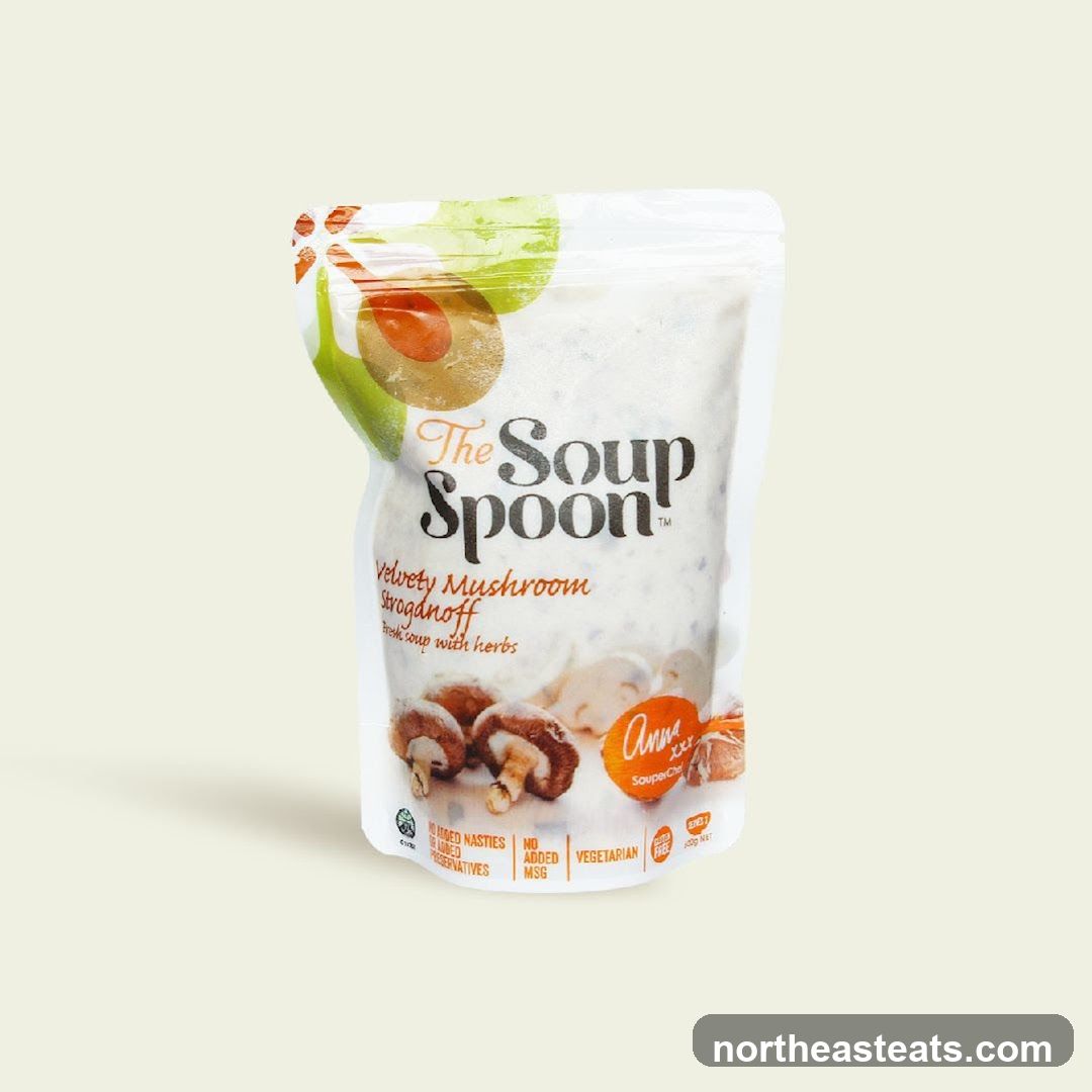 The Soup Spoon Velvety Mushroom Stroganoff Soup