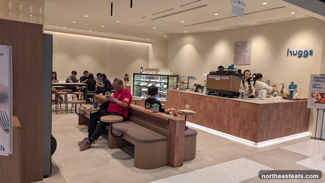 Cafe Interior with Customers