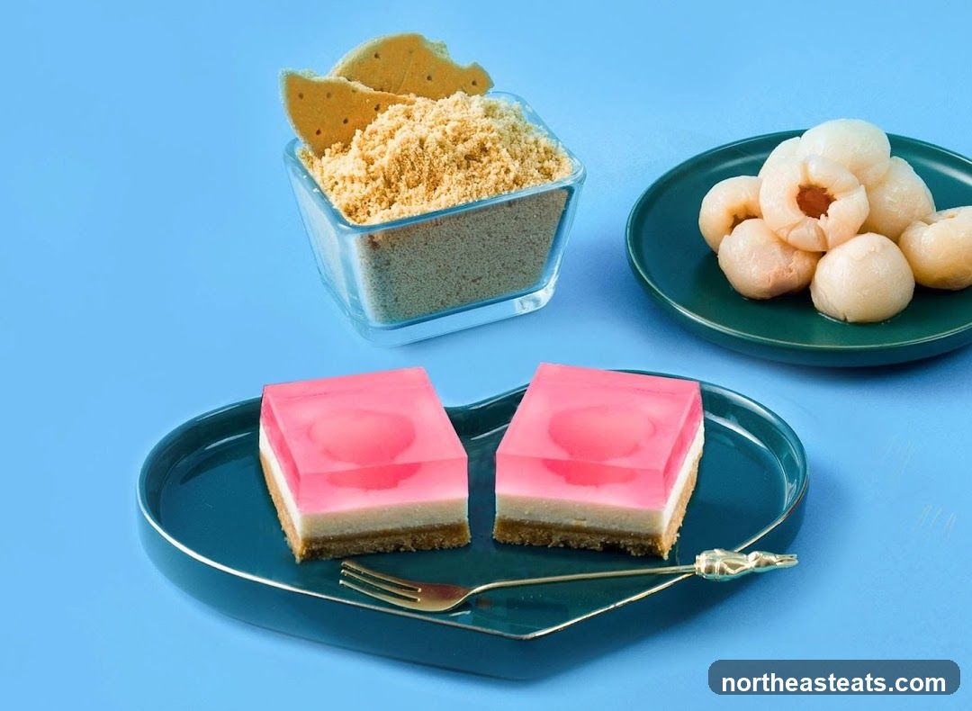 Lychee Jelly Desserts