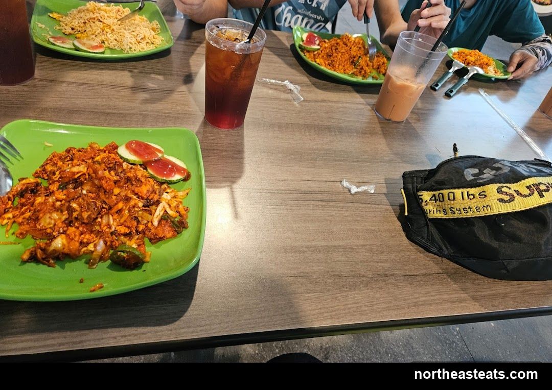 Table with Food and Drinks
