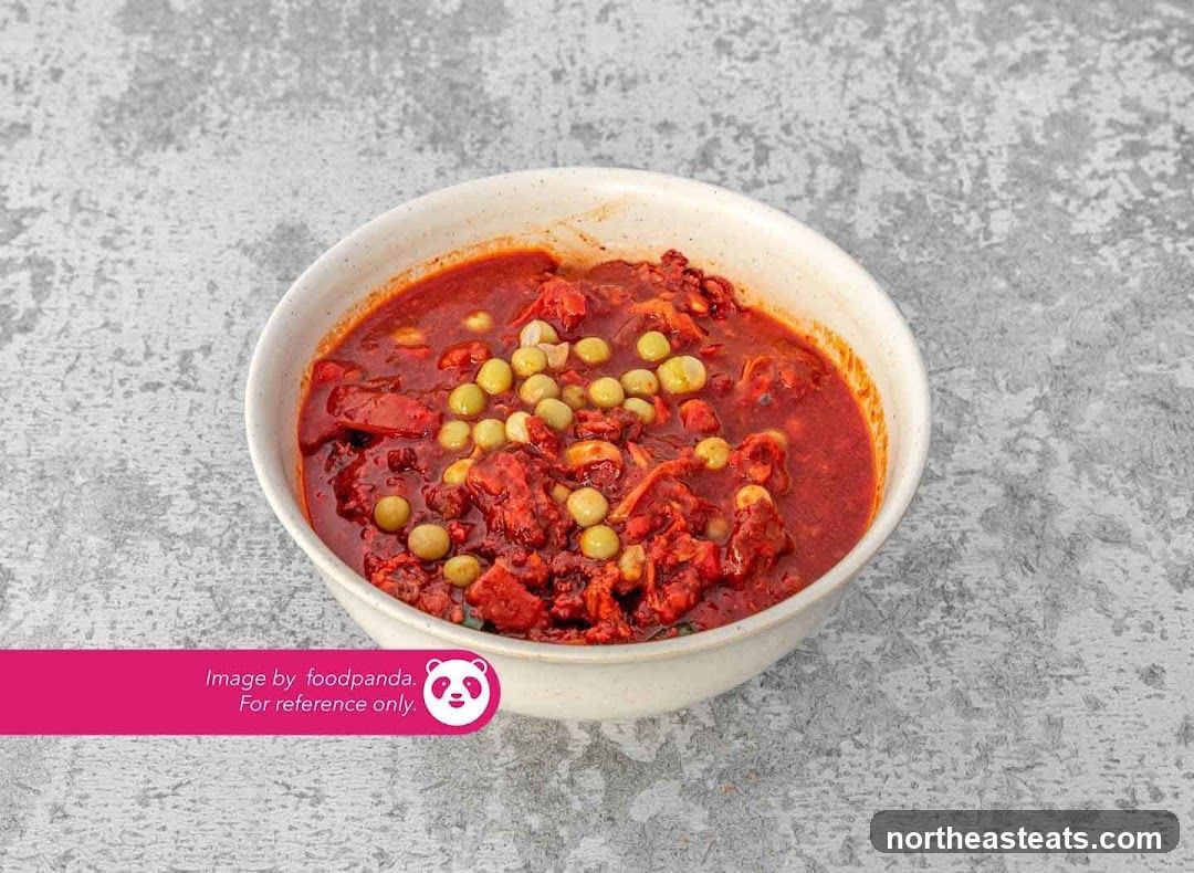 Spicy Stew with Peas