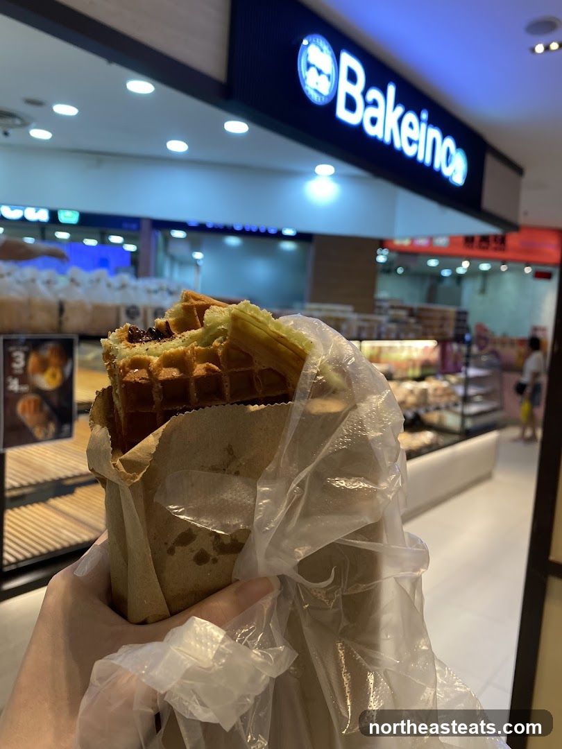 Waffle with Chocolate Filling