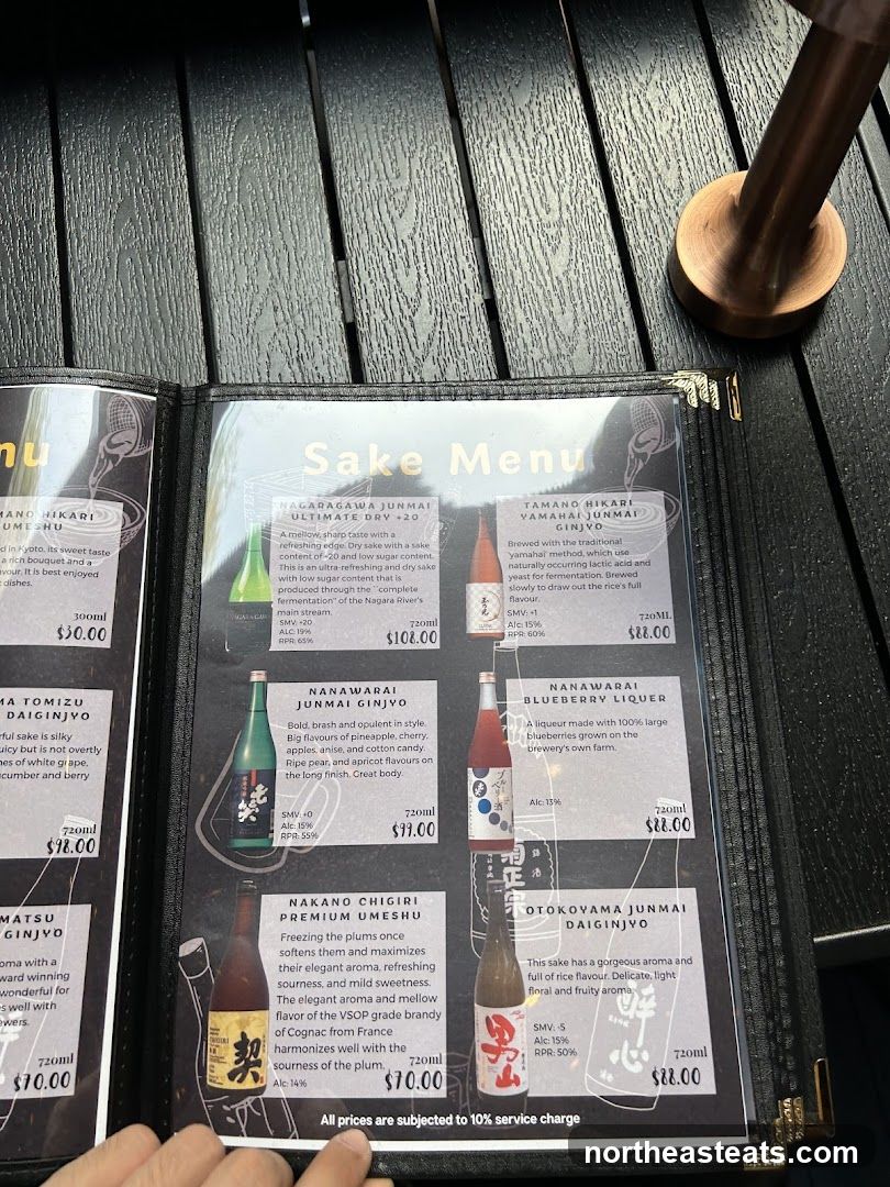 Sake Menu