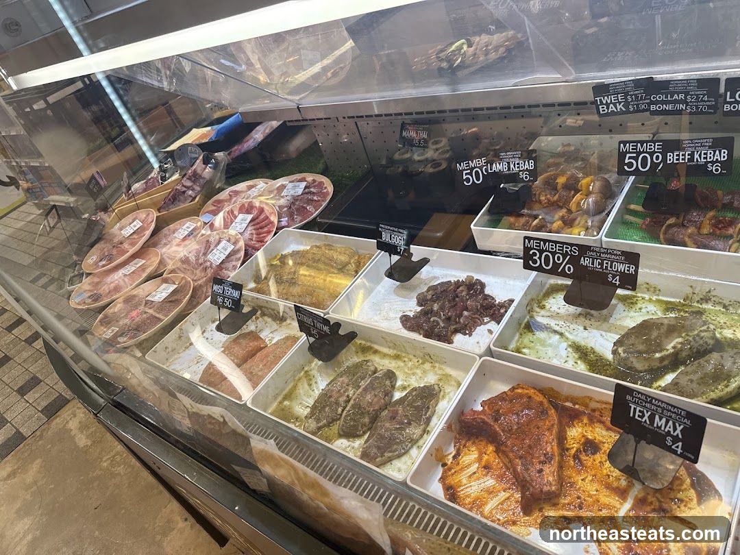 Meat display case