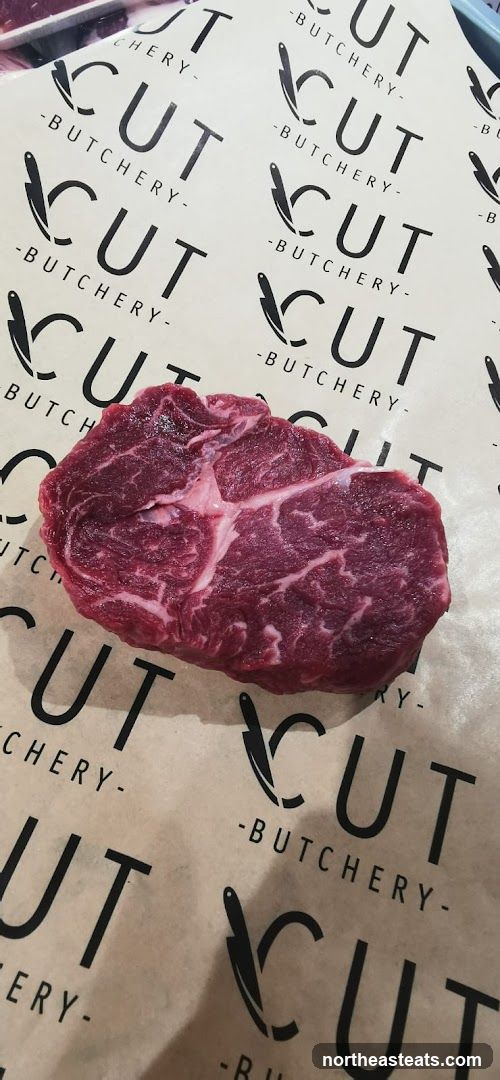 Raw Steak on Butcher Paper