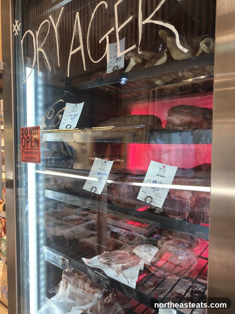 Dry Aged Meat Display