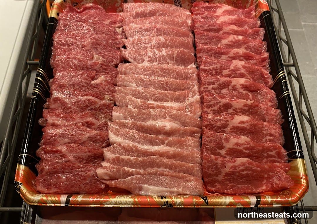 Thinly Sliced Raw Meat