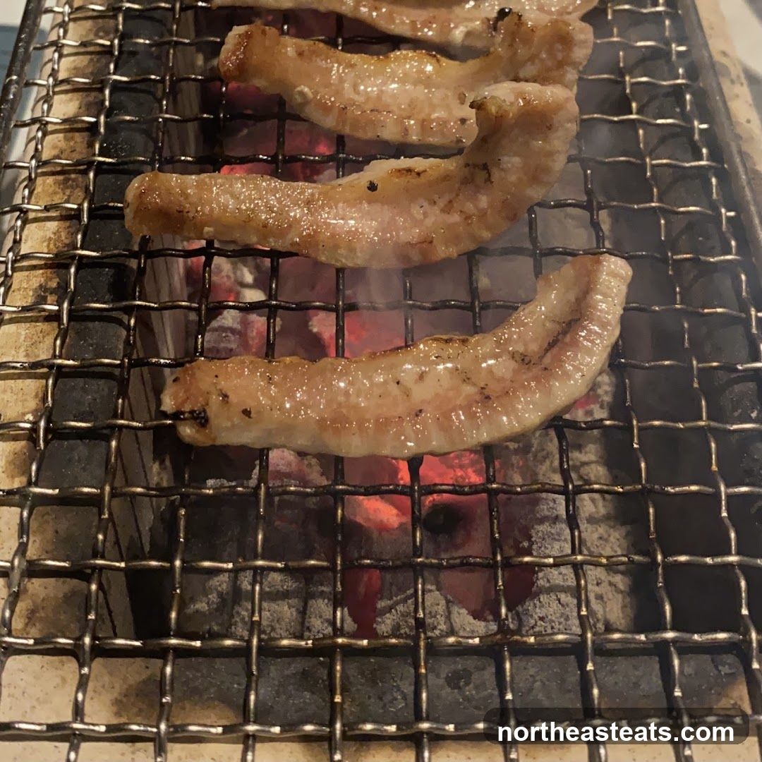 Grilled Meat on a Grate