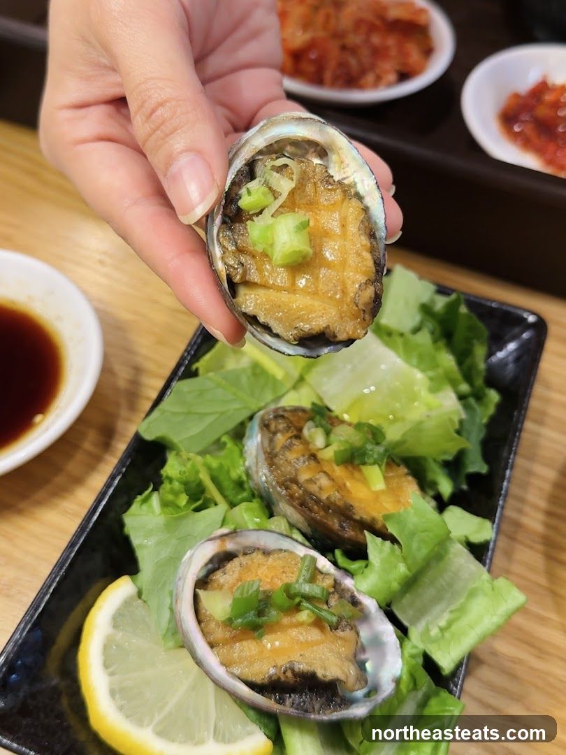 Abalone Appetizer