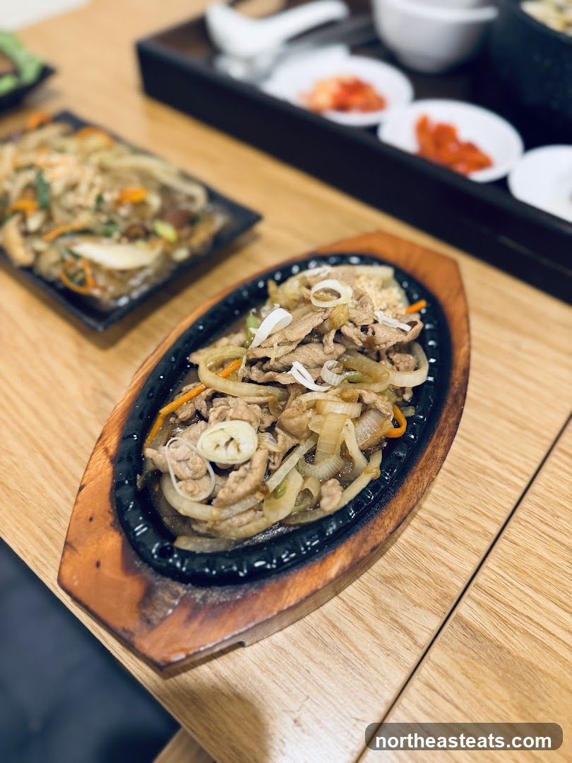 Sizzling Pork Dish