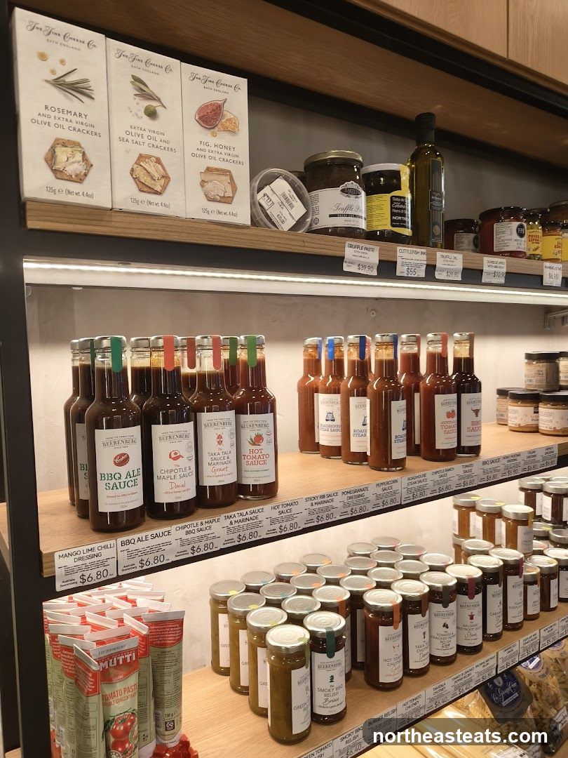 Condiments and Crackers