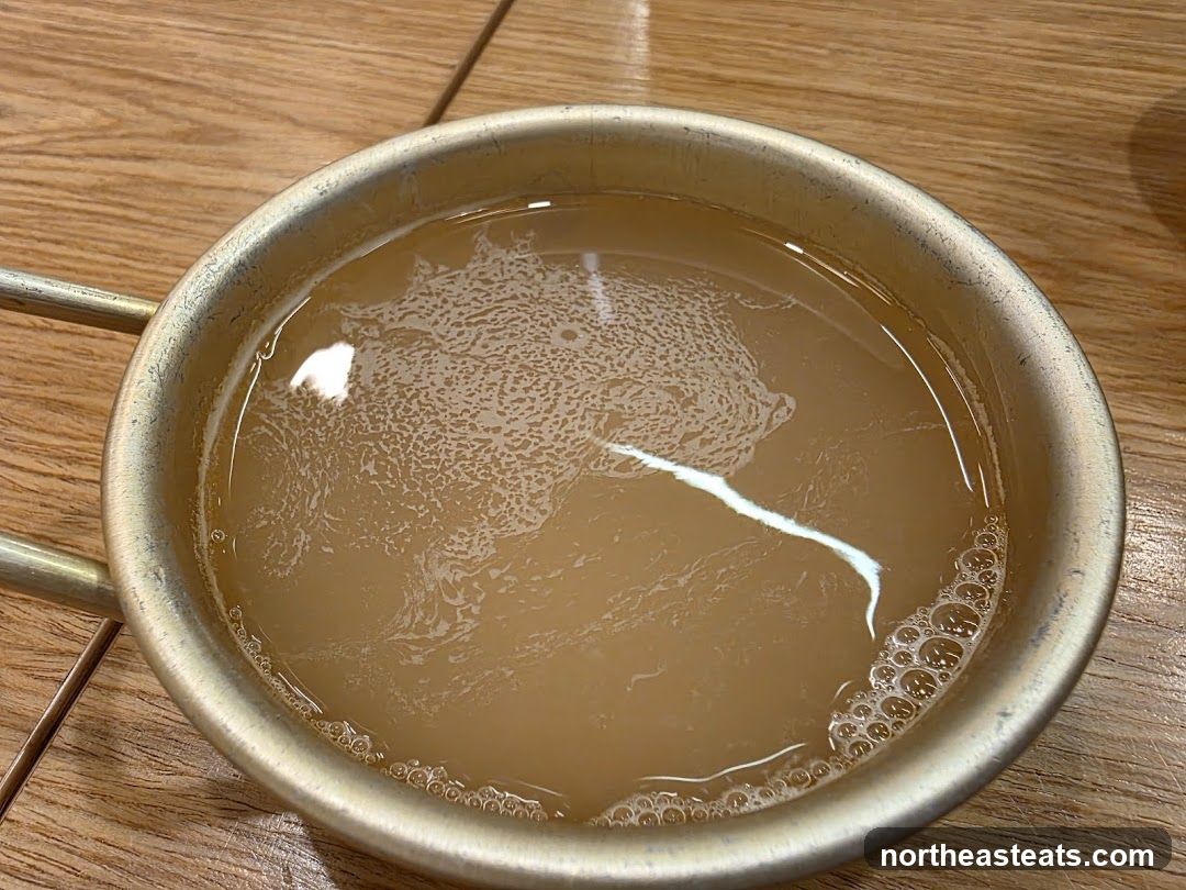 Beverage in a Metal Cup