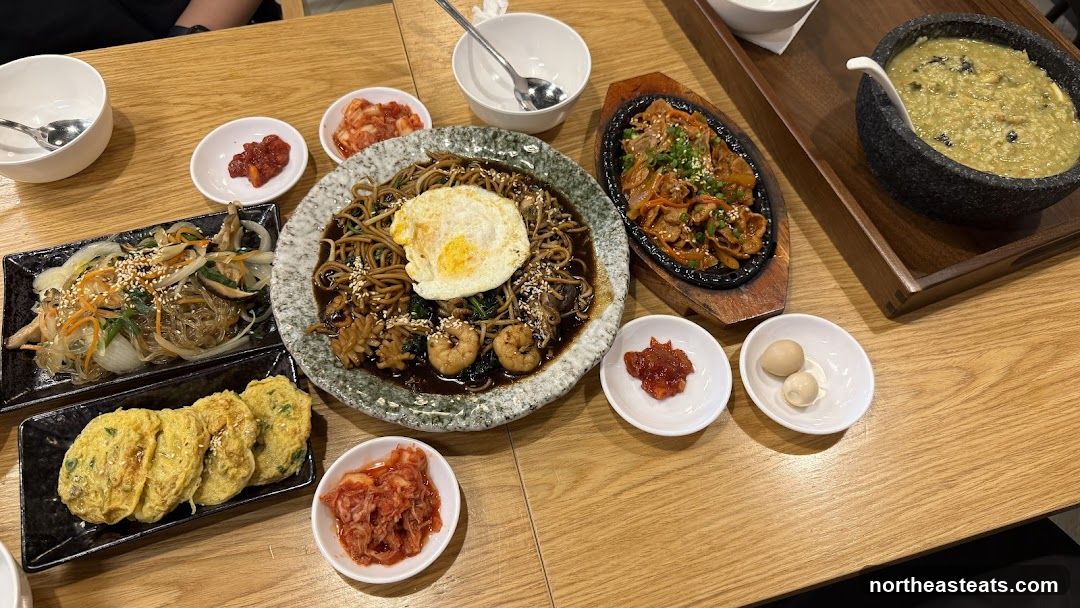 Korean Food Spread