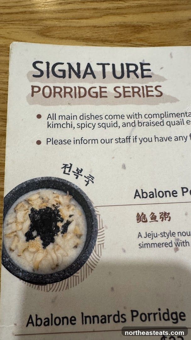 Signature Porridge Series