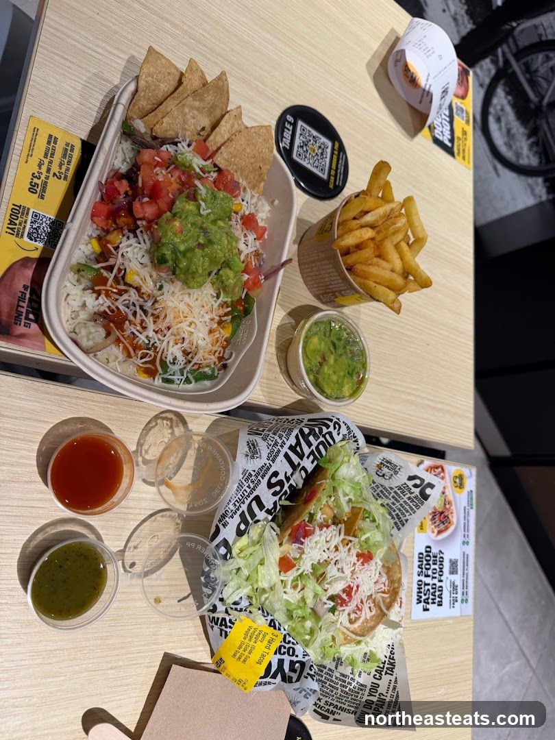 Mexican Food Spread