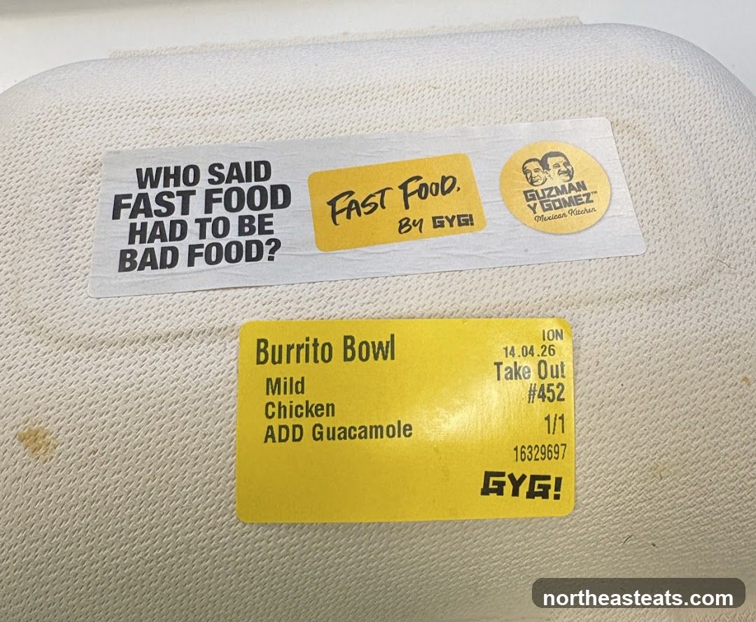 Take Out Order Sticker