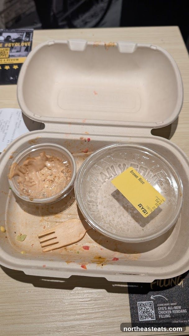 Empty Takeout Container