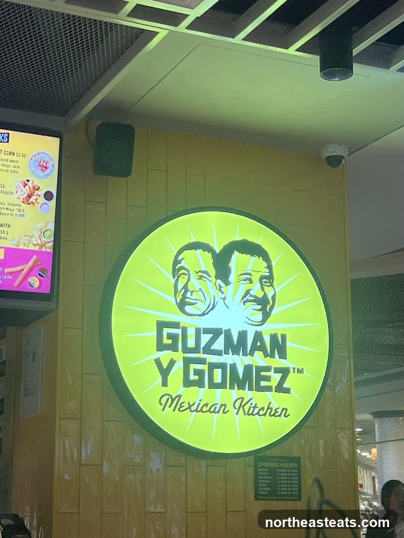 Guzman Y Gomez Mexican Kitchen Sign