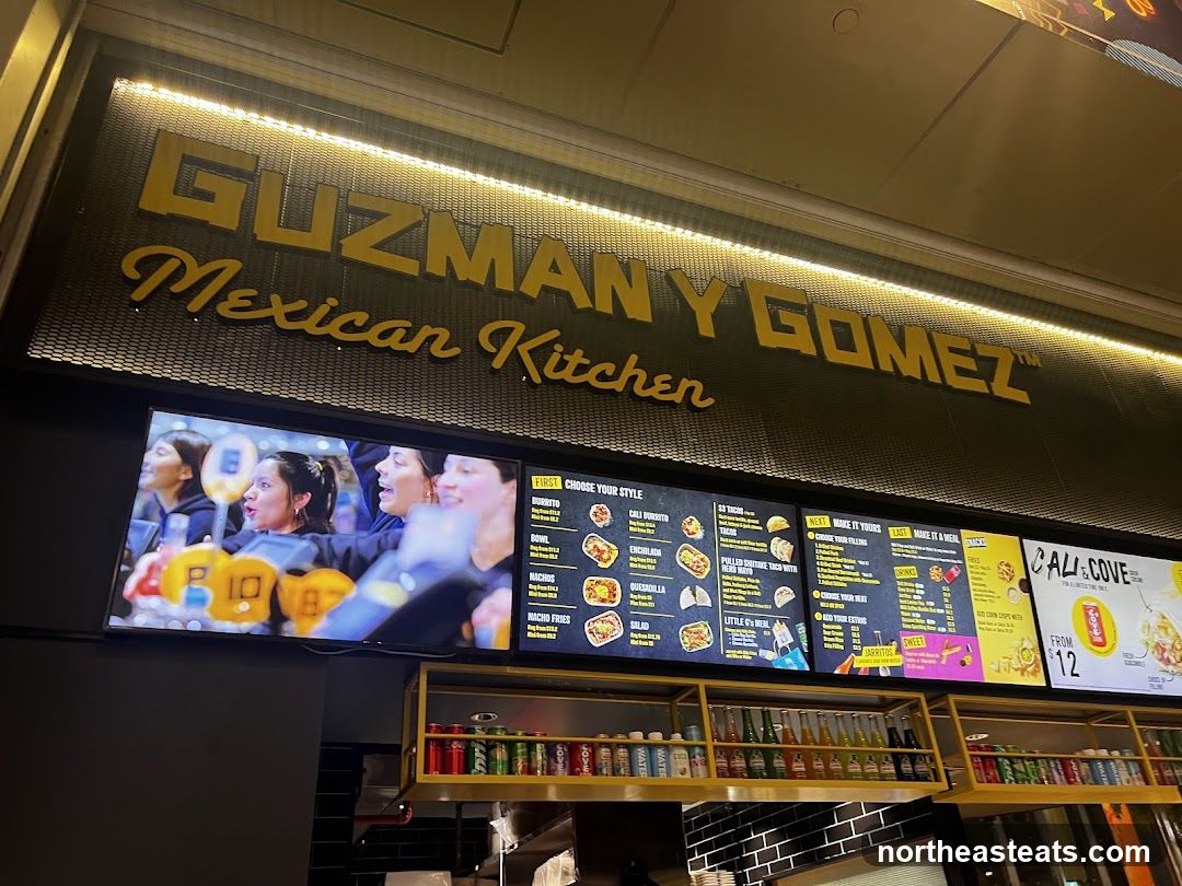 Guzman y Gomez Menu