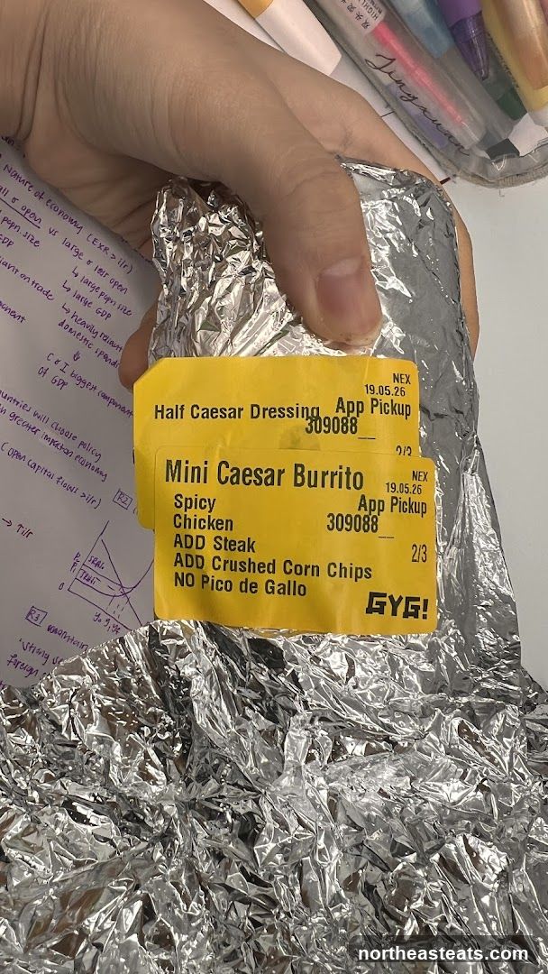 Burrito Order Labels