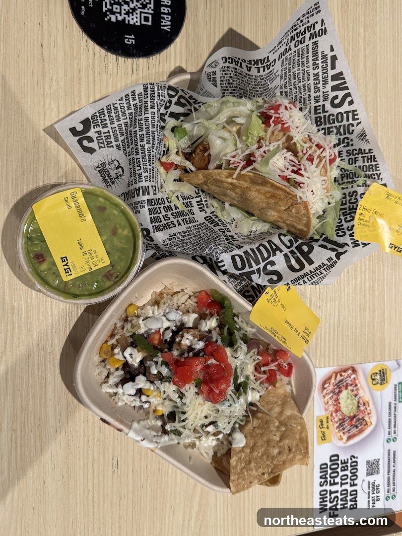 Mexican Food Spread