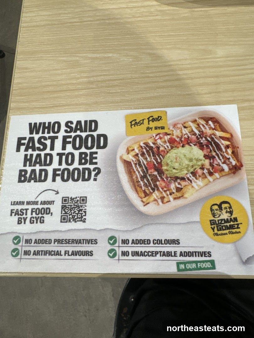 Guzman Y Gomez Fast Food Advertisement