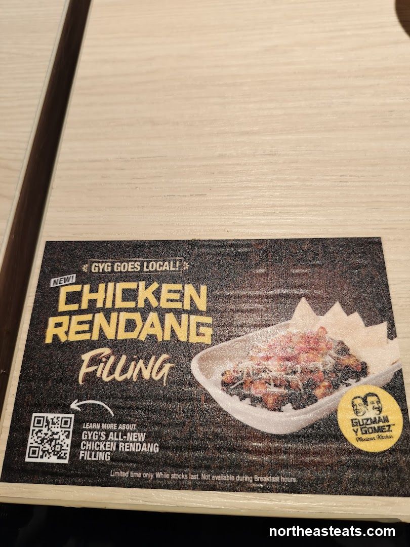 Chicken Rendang Filling Advertisement