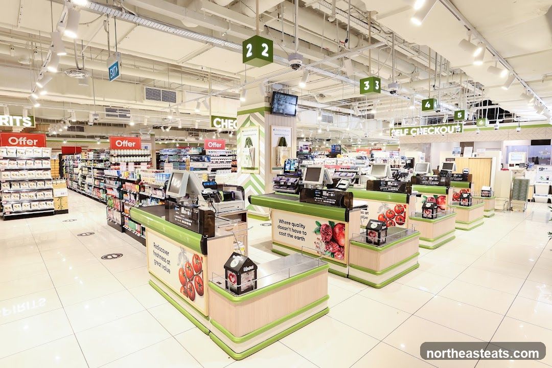 Supermarket Checkout Area