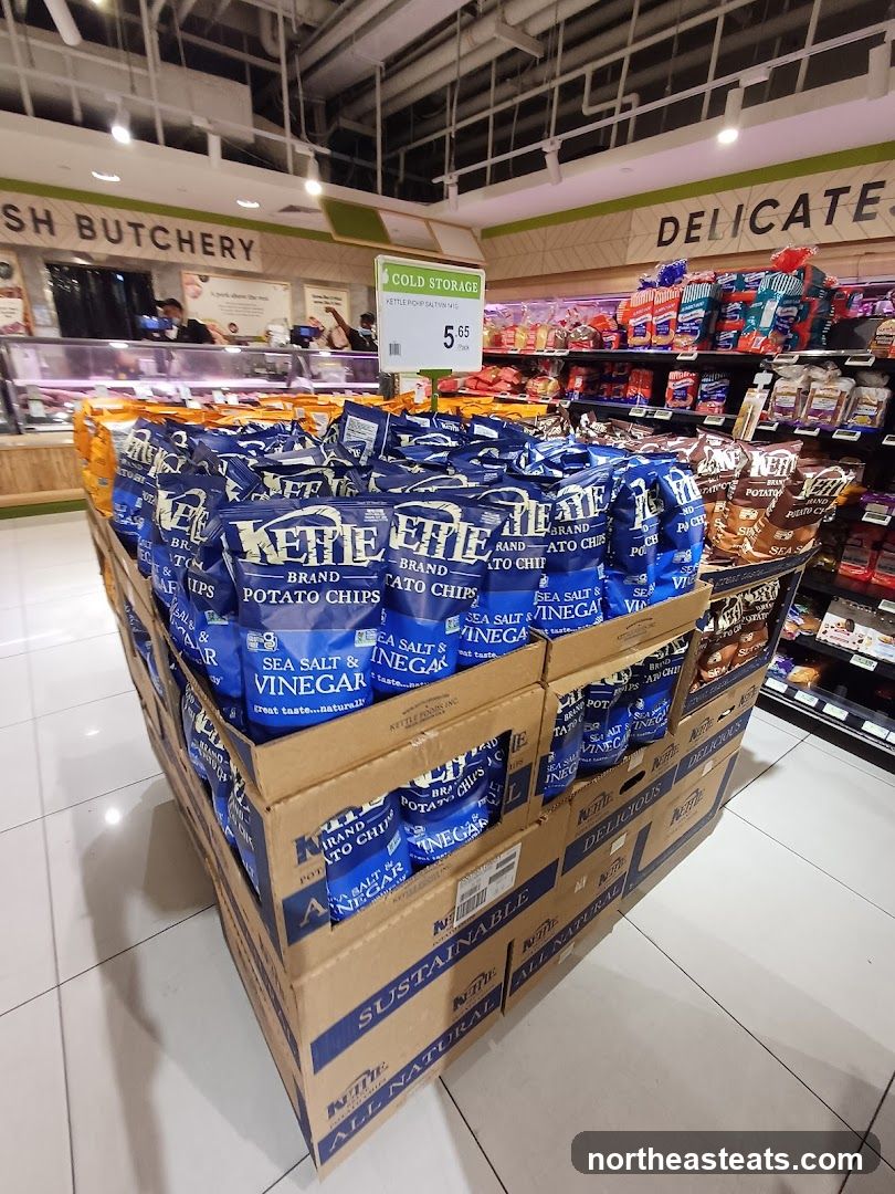 Kettle Potato Chips Display