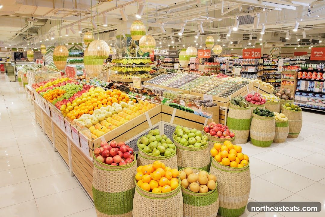 Supermarket Produce Aisle
