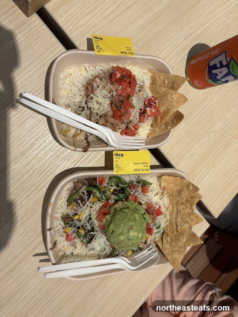 Two Burrito Bowls