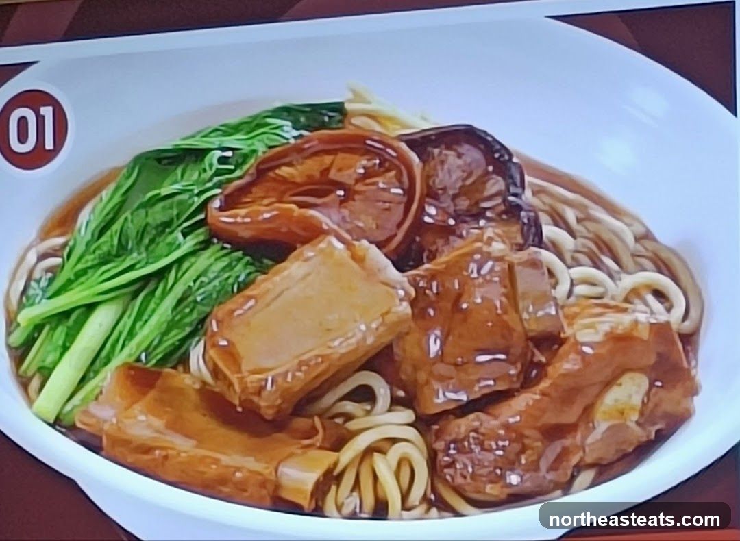 Braised Pork Rib Noodles