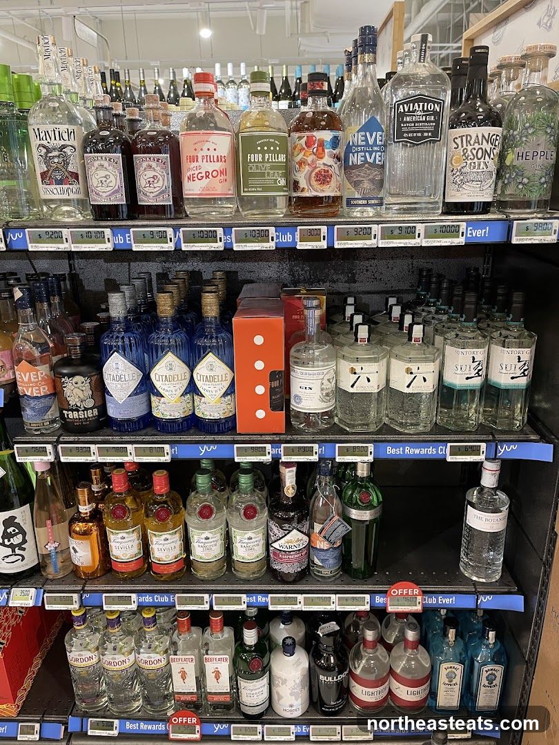 Bottles of Alcohol on Shelves