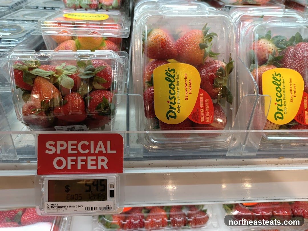Strawberries on Display