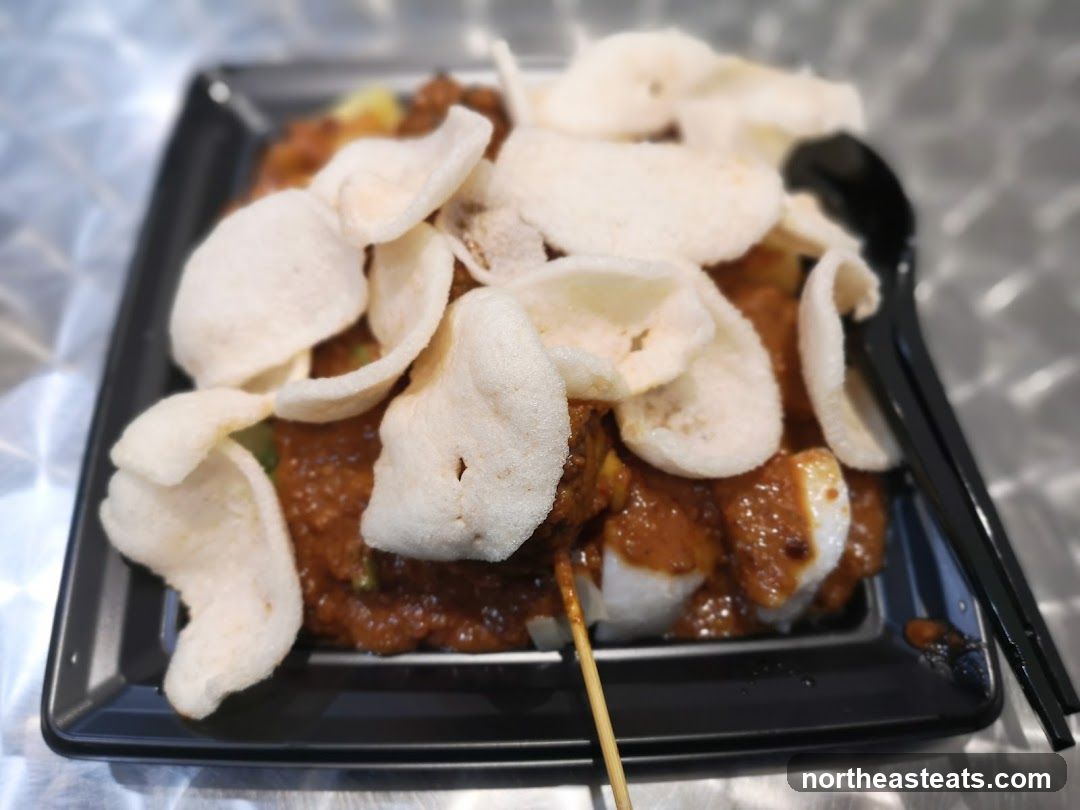 Satay with Crackers