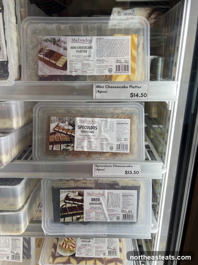 Desserts in a Refrigerator