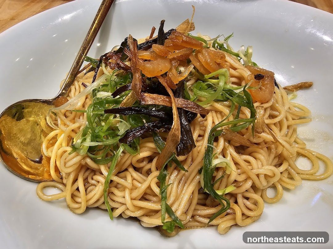 Noodles with Toppings