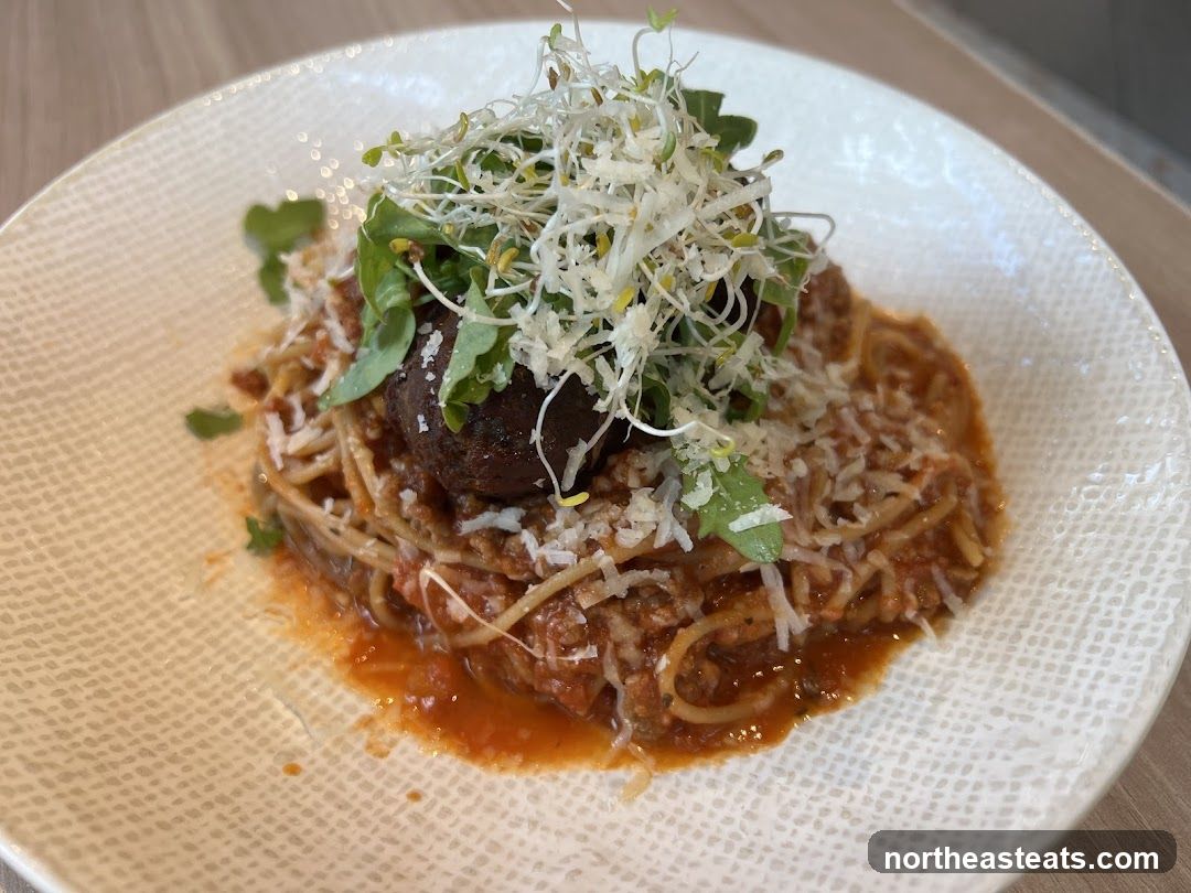 Spaghetti with Meatball