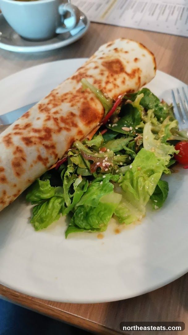 Wrap and Salad