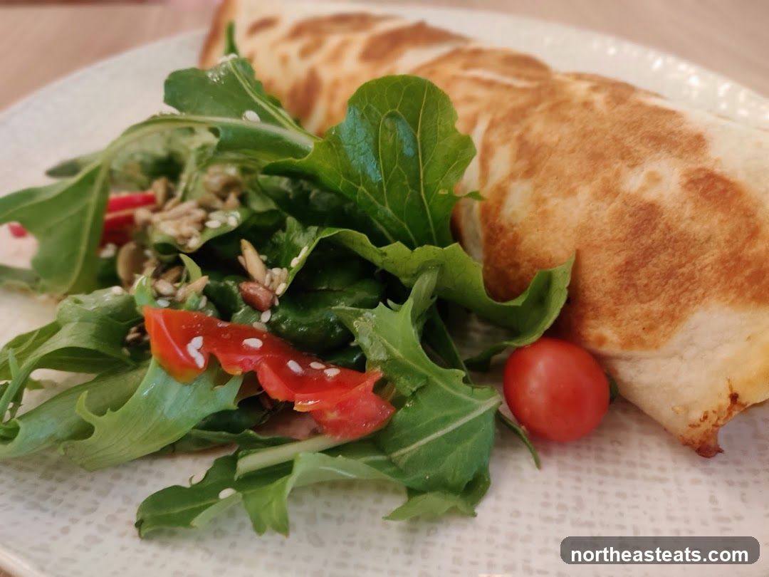 Wrap and Salad