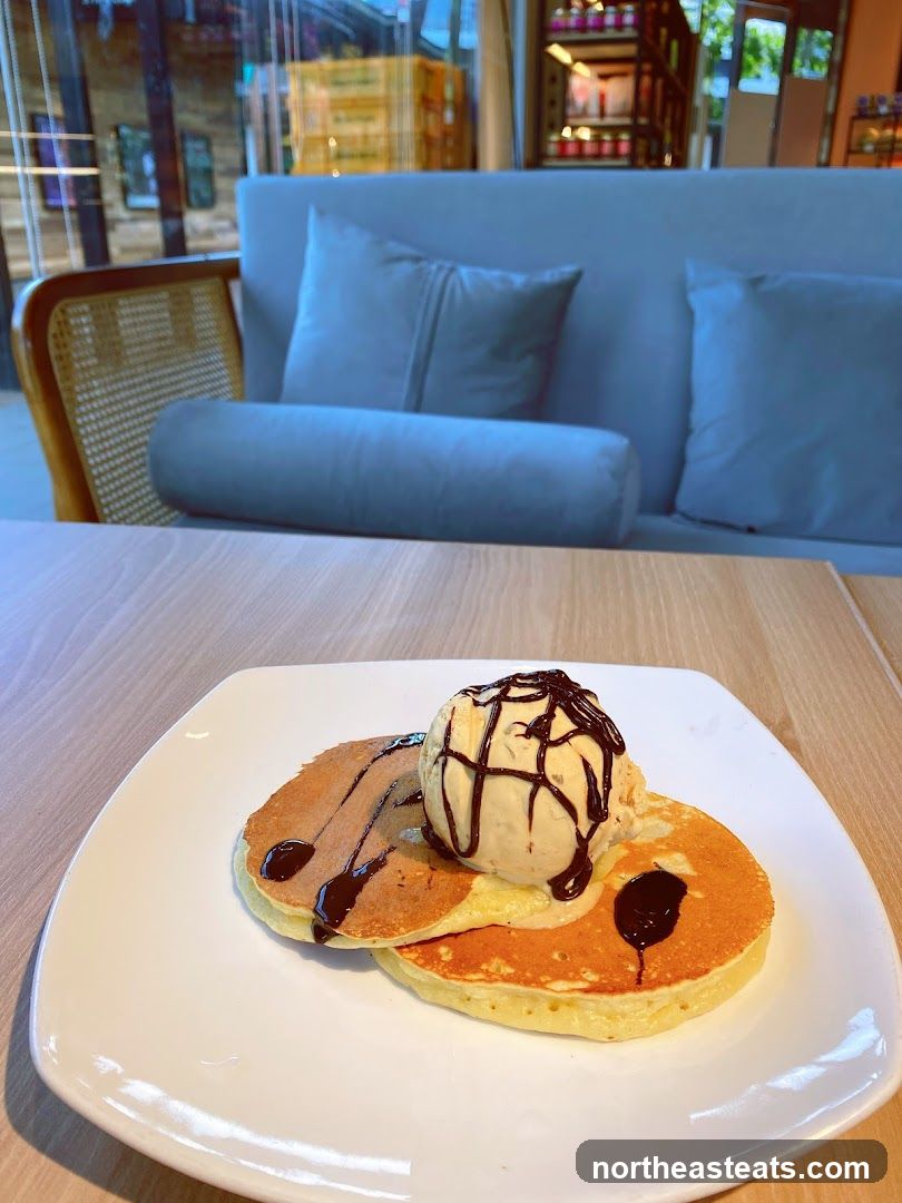 Pancakes with Ice Cream