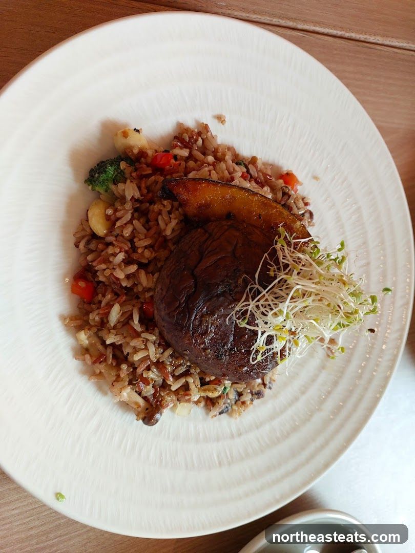 Mushroom and Rice Dish