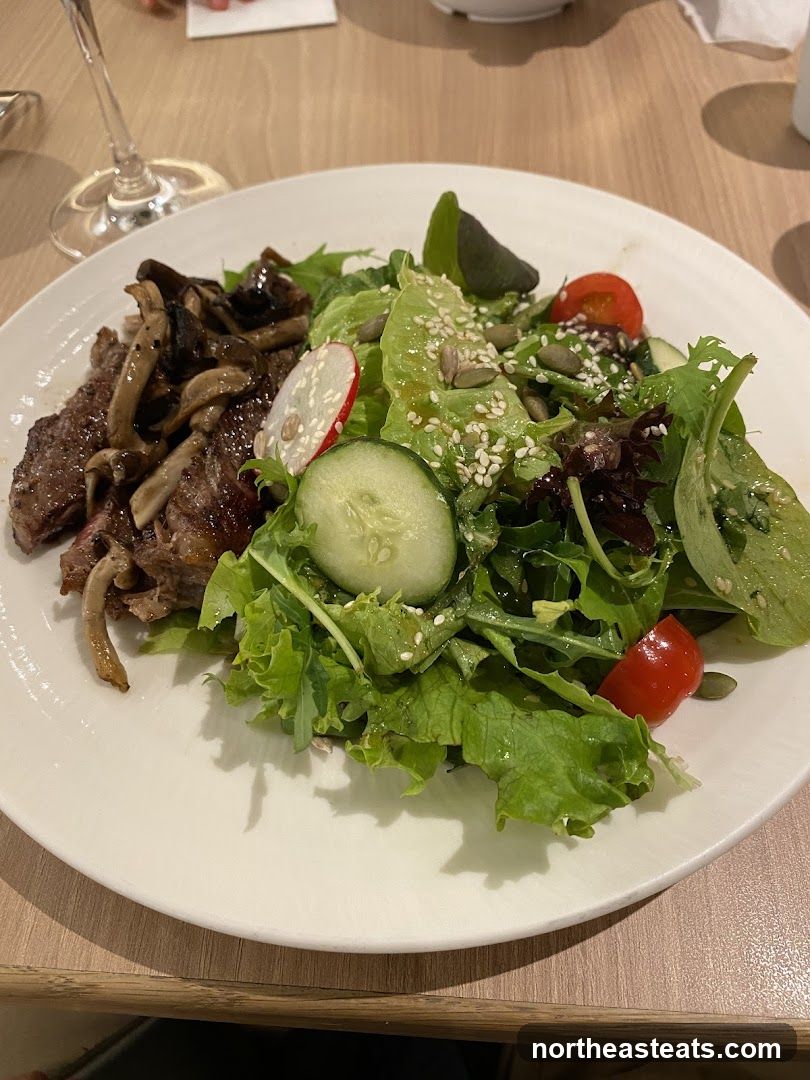 Steak and Salad