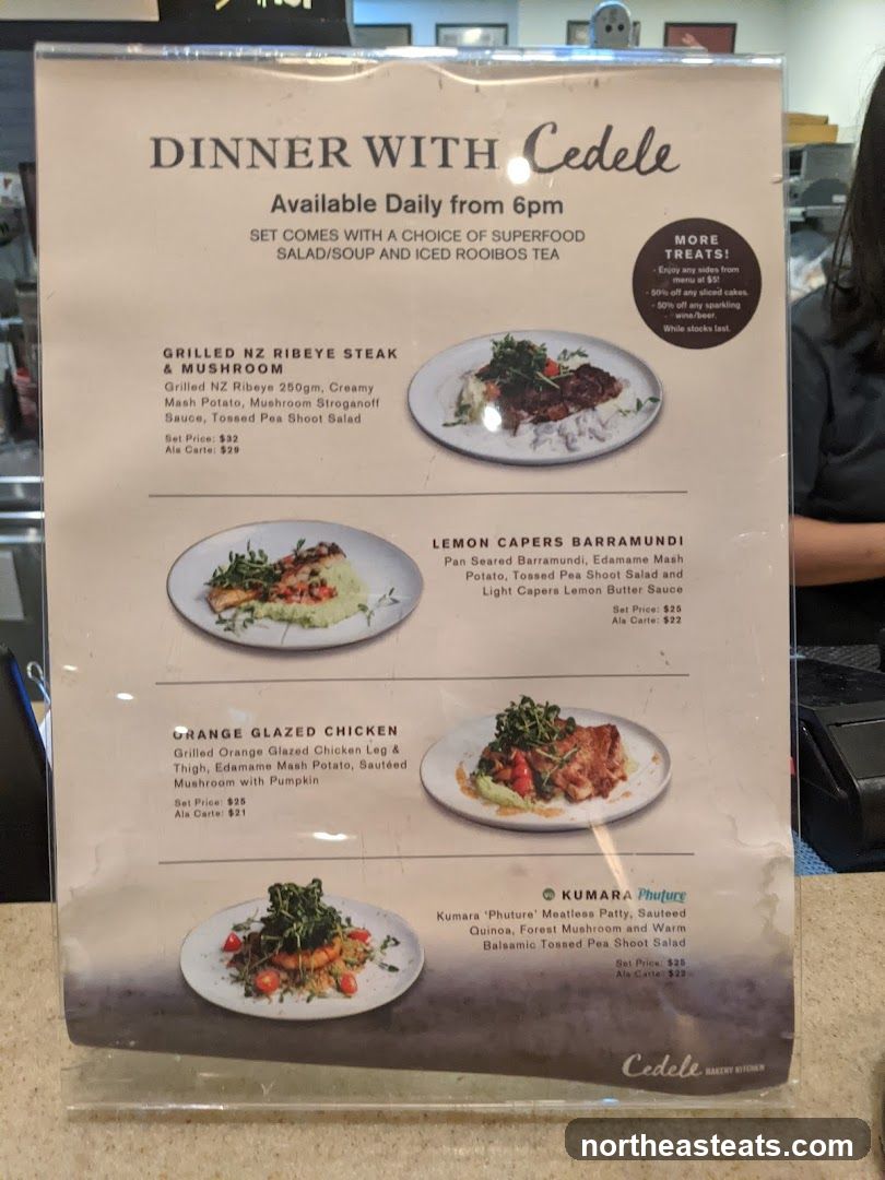 Dinner with Cedele