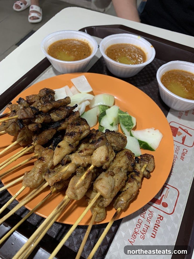 Chicken Satay with Peanut Sauce