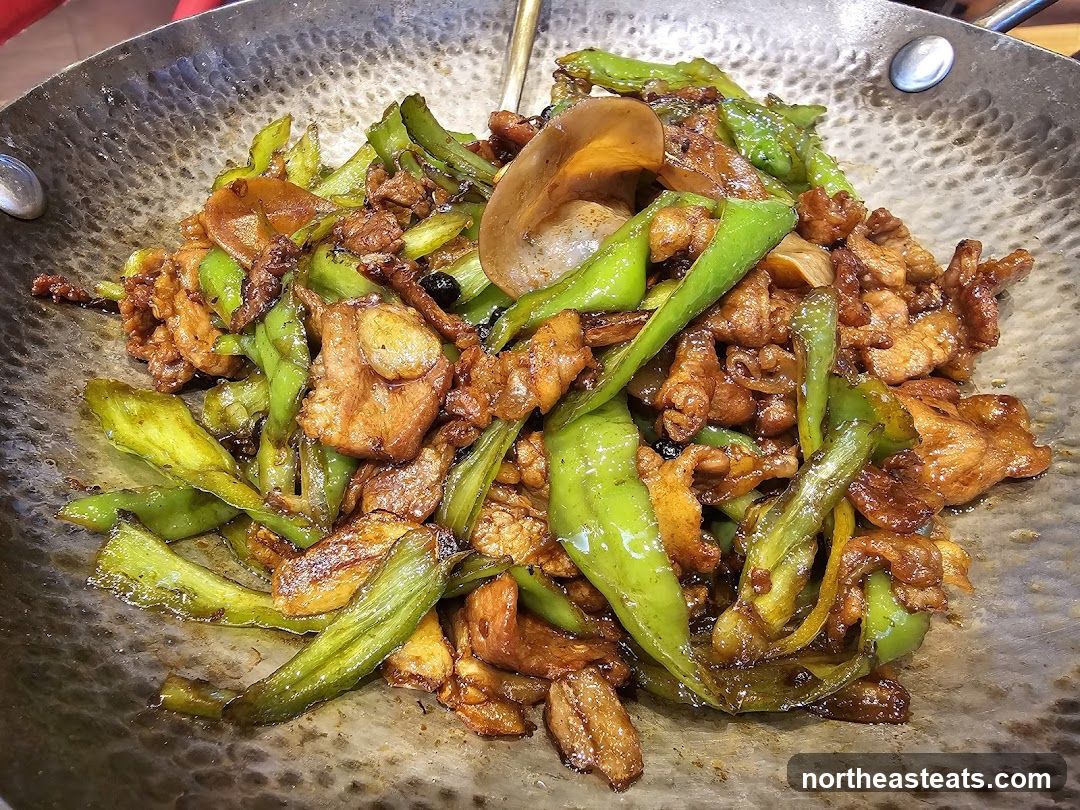 Stir-fried Pork with Green Peppers