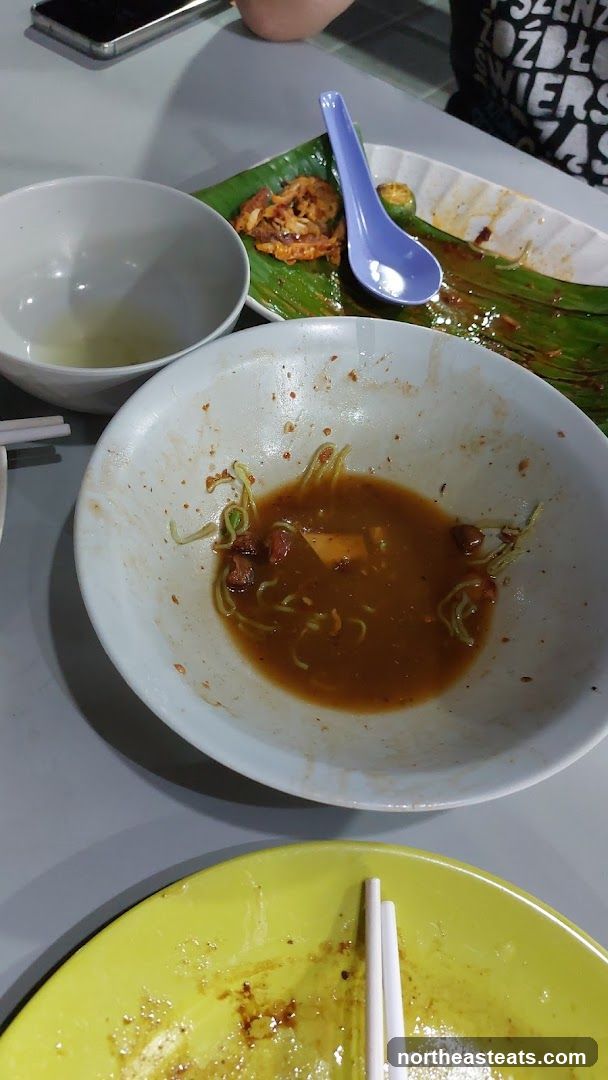 Leftover Food in Bowls