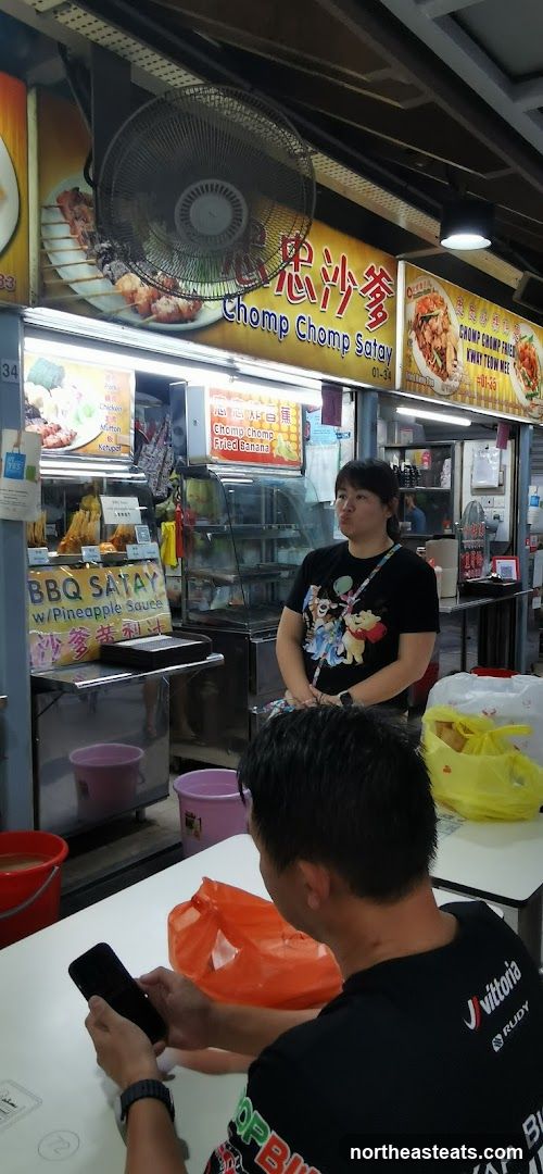Food Stall with Satay