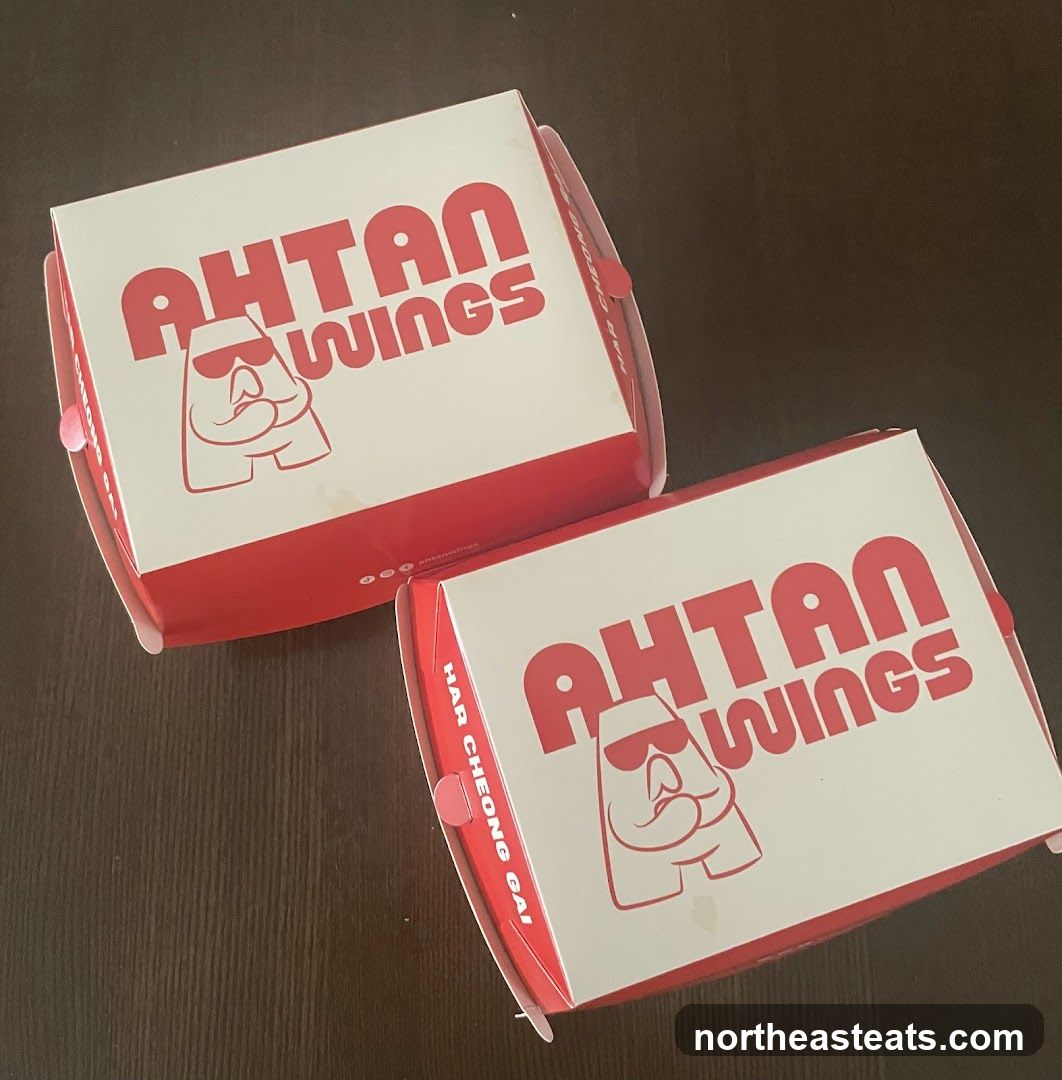 Ahtan Wings Takeout Boxes