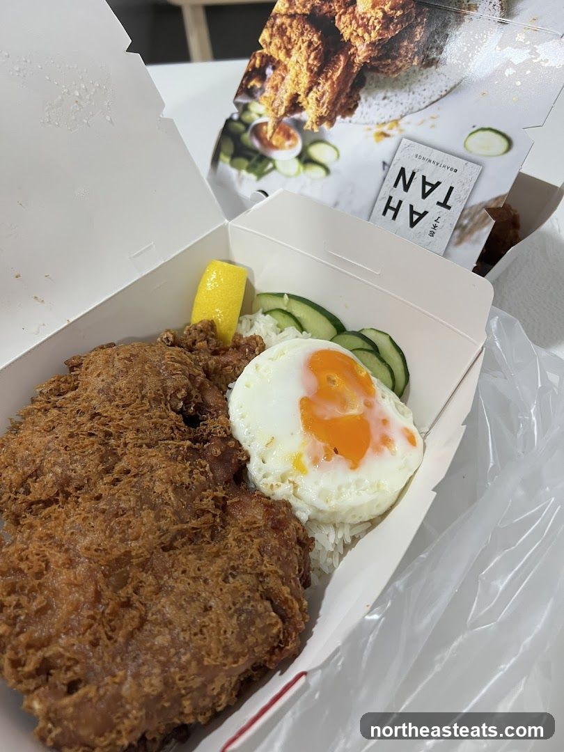 Fried Chicken Rice Box
